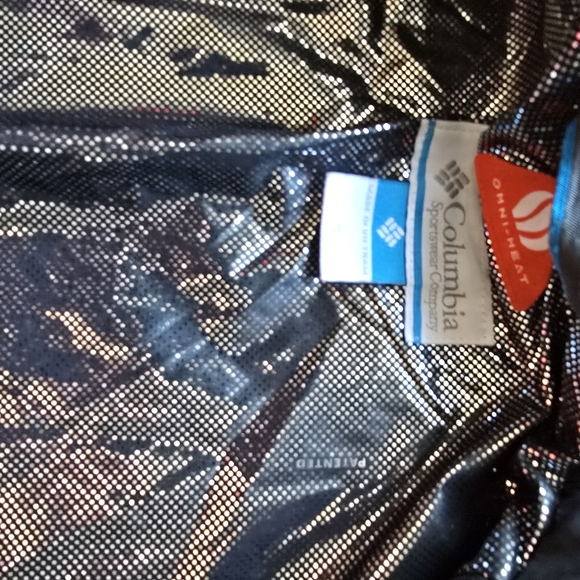 Columbia Omni-Heat Black Quilted Jacket Women’s Small Lightweight Zip Up - Picture 9 of 14